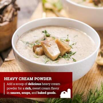Hoosier Hill Farm Heavy Cream Powder, 2LB (Pack of 1)