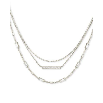 Kendra Scott Addison Triple Strand Necklace - Elegant Gift for Her