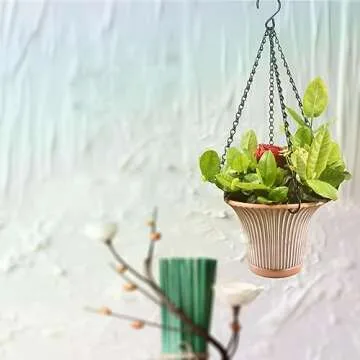 Uarepretty 2Packs 26inch 90lbs Black Heavy Duty Metal Hooks Hanging Chains Hangers for Garden, Balcony, Yard, Kitchen, for Hanging Plant Pots,Planters,Bird Feeder,Lanterns, Billboard Etc.