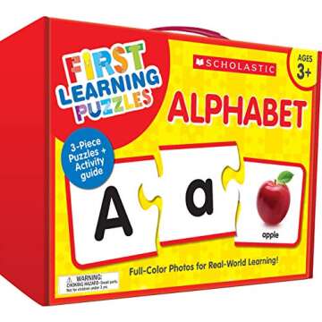 First Learning Puzzles: Alphabet - Enhance Early Learning