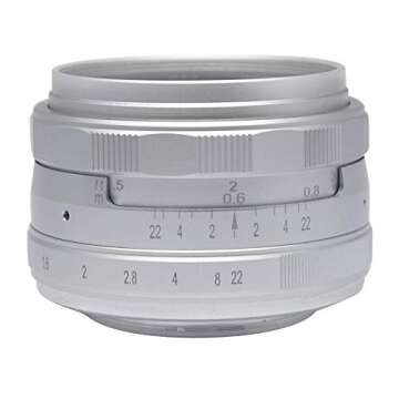 Mcoplus 35mm F1.6 Lens for Sony E-Mount Cameras