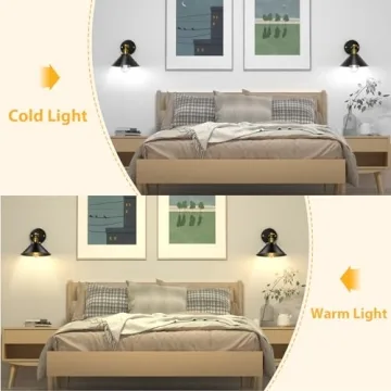 Licperron Vintage Wall Sconces - Adjustable Industrial Lighting