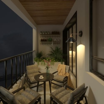 Licperron Vintage Wall Sconces - Adjustable Industrial Lighting