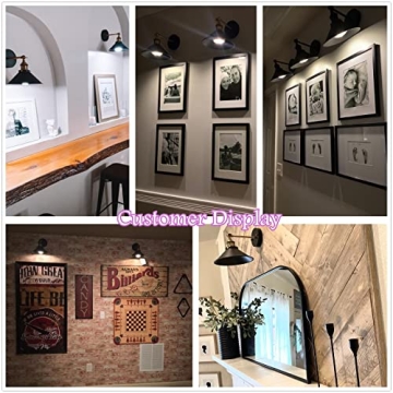 Licperron Vintage Wall Sconces - Adjustable Industrial Lighting