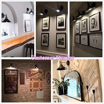 Licperron Vintage Wall Sconces - Adjustable Industrial Lighting