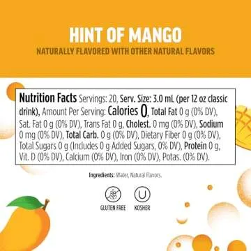 Ninja Thirsti Mango Flavored Water Drops for Refreshment