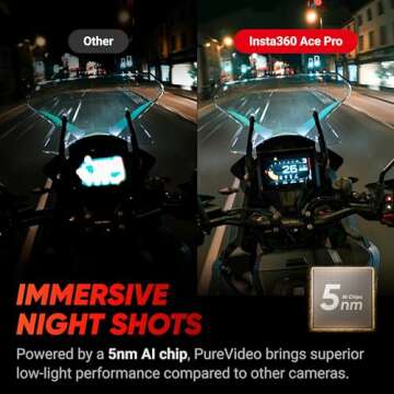 Insta360 Ace Pro Creator Kit - Waterproof Action Camera Co-Engineered with Leica, Flagship 1/1.3" Se...