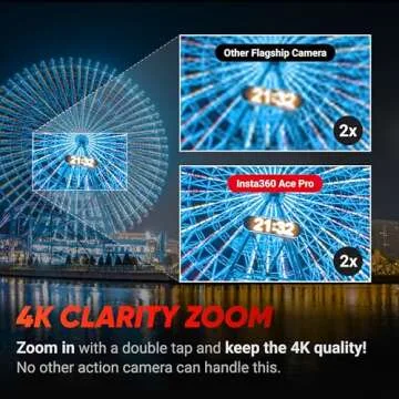 Insta360 Ace Pro Creator Kit - Waterproof Action Camera Co-Engineered with Leica, Flagship 1/1.3" Sensor and AI Noise Reduction for Unbeatable Image Quality, 4K120fps, 2.4" Flip Screen & AI Features