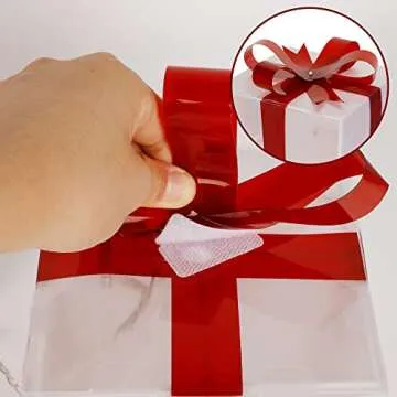 Twinkle Star Christmas Lighted Gift Boxes for Holidays