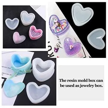 Box Resin Molds for Creating Unique Jewelry Boxes