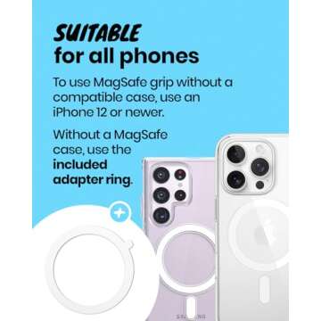 OnTheGrip MagSafe Daisy Phone Grip - Cute & Functional