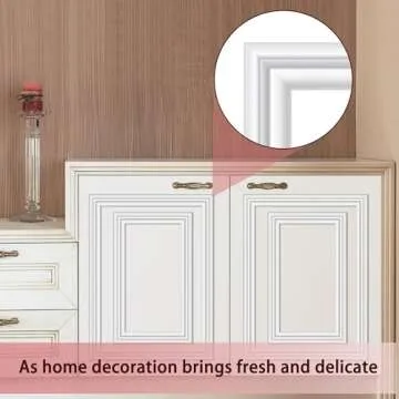 moonoom 20 Ft Self-Adhesive Wall Trim for Home Decoration