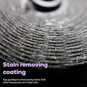 BURST Charcoal Floss Dispenser - Eco-Friendly Dental Care