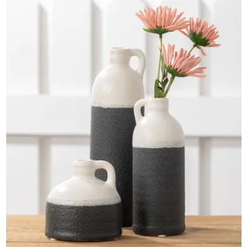 Sullivans Ceramic Jug Vase Set - Elegant Decor for Any Space
