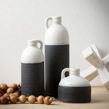 Sullivans Ceramic Jug Vase Set - Elegant Decor for Any Space