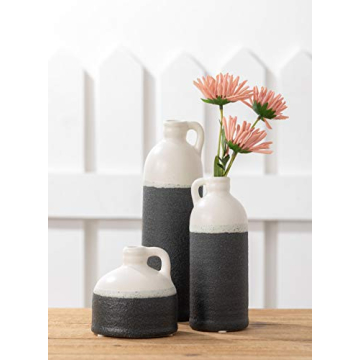 Sullivans Ceramic Jug Vase Set - Elegant Decor for Any Space