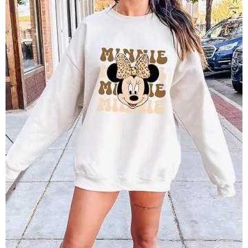 Retro Mouse Sweatshirt for Disney Lovers and Families