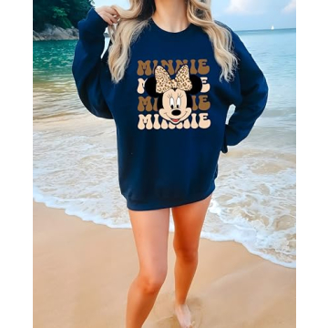 Retro Mouse Sweatshirt for Disney Lovers and Families