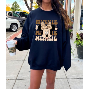 Retro Mouse Sweatshirt for Disney Lovers and Families