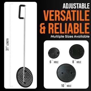 Deep Freeze One-Shot Ice Skimmer-Pro - Ultimate Ice Fishing Tool