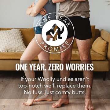 Women’s Merino Boy Short by Woolly | Soft & Breathable