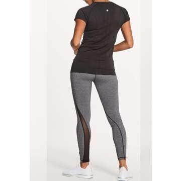 lululemon Swiftly Tech Short Sleeve Crew - Black Athletic Tee