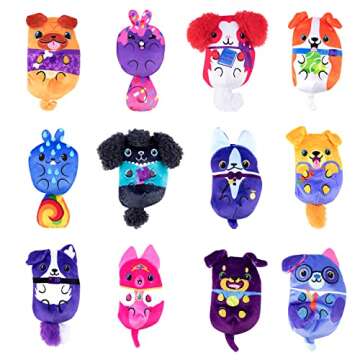 Dogs vs Squirls - Mystery Bag - 1pk - 4'' Super-Soft & Bean-Filled Plushies| Collect These as Desk Pets, Fidget Toys, or Sensory Toys - Great for Kids, Boys, & Girls, V2030