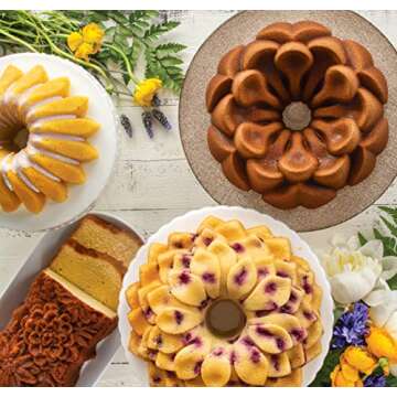 Nordic Ware Magnolia Bundt Pan