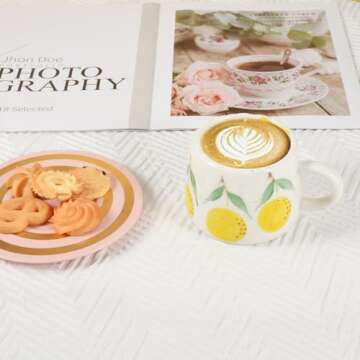 Koythin Cute Ceramic Coffee Mug for Home and Office