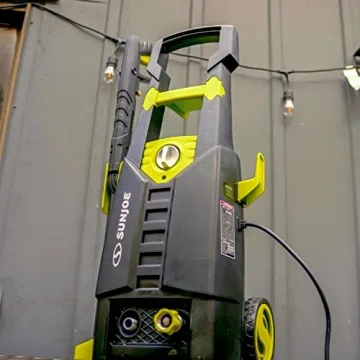 Efficient Electric Pressure Washer with Foam Cannon