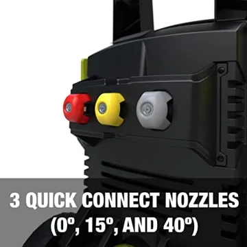 Efficient Electric Pressure Washer with Foam Cannon