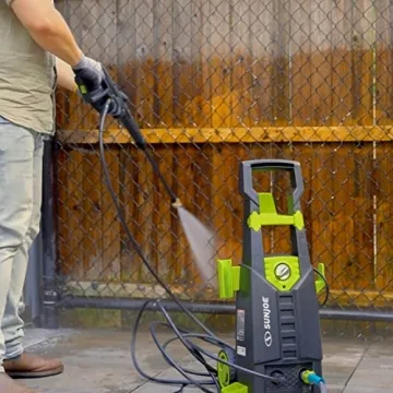 Efficient Electric Pressure Washer with Foam Cannon