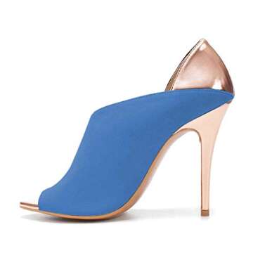 FSJ Women Sexy Peep Toe Cutout Pumps Sandals D'Orsay Stiletto Heels Party Evening Shoes Size 4-15 US