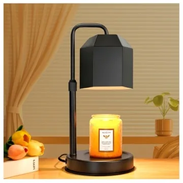 Candle Warmer Lamp with Timer,Electric Candle warmer,Adjustable Height Dimmable Candle Warmer Lamp,F...