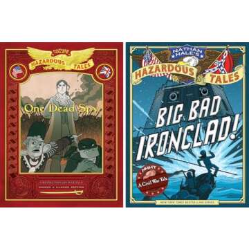 Nathan Hale's Hazardous Tales Series, Vol. 1-12 Collection Set of 12 Books by Nathan Hale