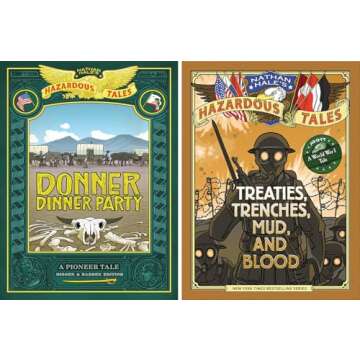 Nathan Hale's Hazardous Tales Series, Vol. 1-12 Collection Set of 12 Books by Nathan Hale