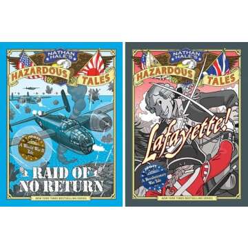 Nathan Hale's Hazardous Tales Series, Vol. 1-12 Collection Set of 12 Books by Nathan Hale