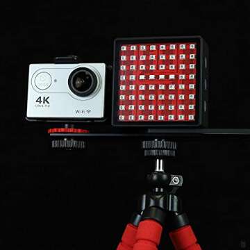 Phasm Light Night Vision Video Camera Illuminator with Full Spectrum Color and Magnet Mounting