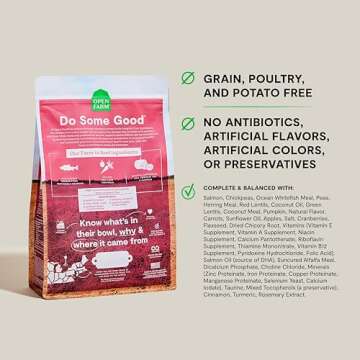 Open Farm, Grain-Free Dry Dog Food, Complete & Balanced Kibble, Sustainably & Ethically Sourced Ingr...