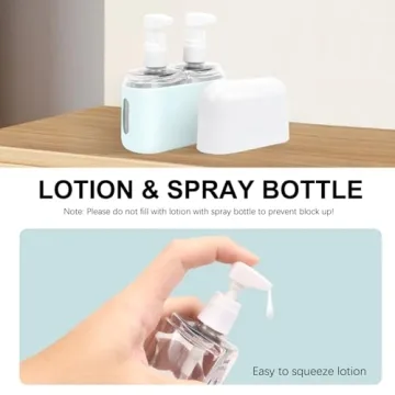 Skycase Travel Bottles Compact Leak Proof Travel Containers