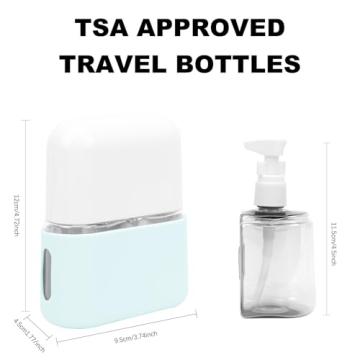 Skycase Travel Bottles Compact Leak Proof Travel Containers
