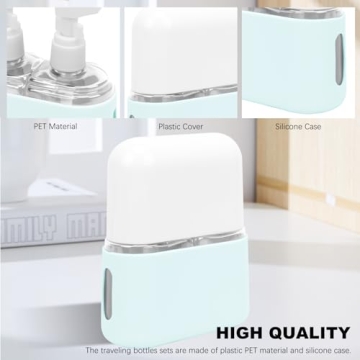 Skycase Travel Bottles Compact Leak Proof Travel Containers