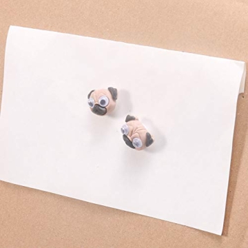 JruiZhp 20 Pcs Shar Pei Decorative Push Pins