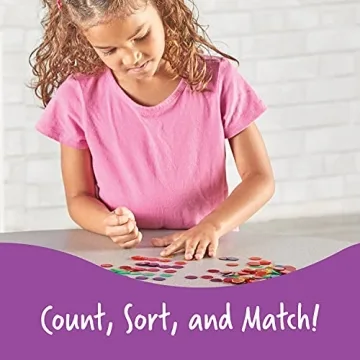 Learning Resources Counting Chips - 250 Durable Math Counters