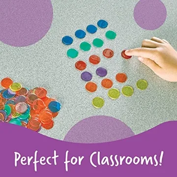 Learning Resources Counting Chips - 250 Durable Math Counters
