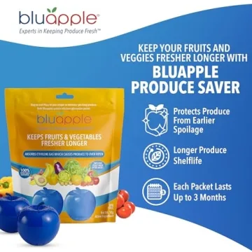 Bluapple Produce Saver Keeps Fruits Vegetables Fresh Longer