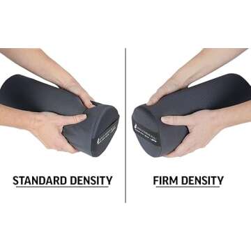 OPTP The Original McKenzie Lumbar Roll – USA-Made Low Back Lumbar Support for Office Chair & Car S...