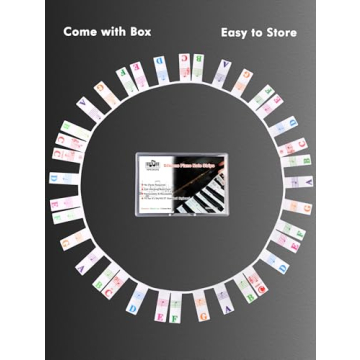 Learn Piano Easily with Our Removable Notes Guide