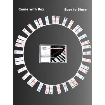 Learn Piano Easily with Our Removable Notes Guide