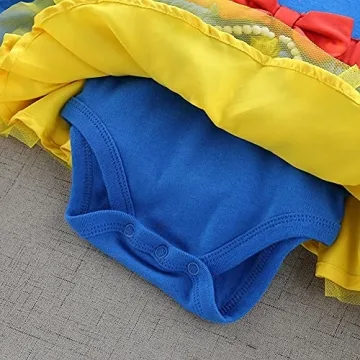 Cute Baby Girls Princess Dress with Bow Headband